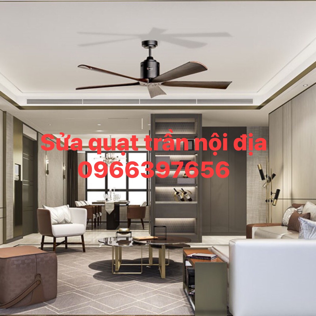 Sửa quạt trần 100V