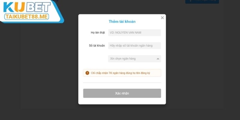 Điều kiện rút lợi nhuận tại hệ thống cá cược Kubet