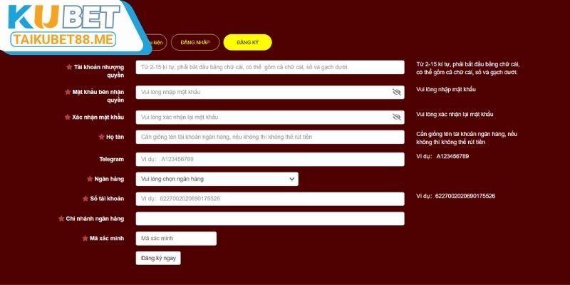 Hướng dẫn từng bước đăng ký tài khoản hợp tác
