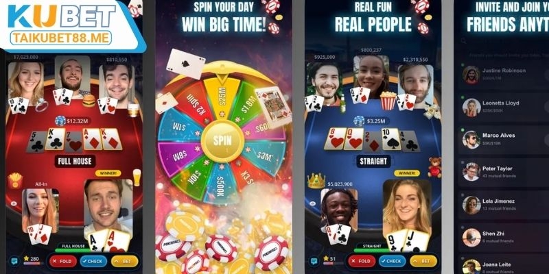 Kubet và đa dạng các trò chơi đổi thưởng