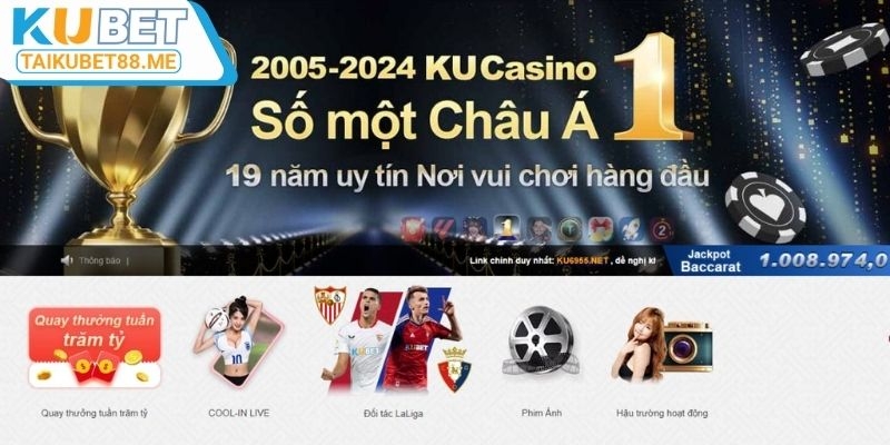 Một số cột mốc phát triển của Kubet